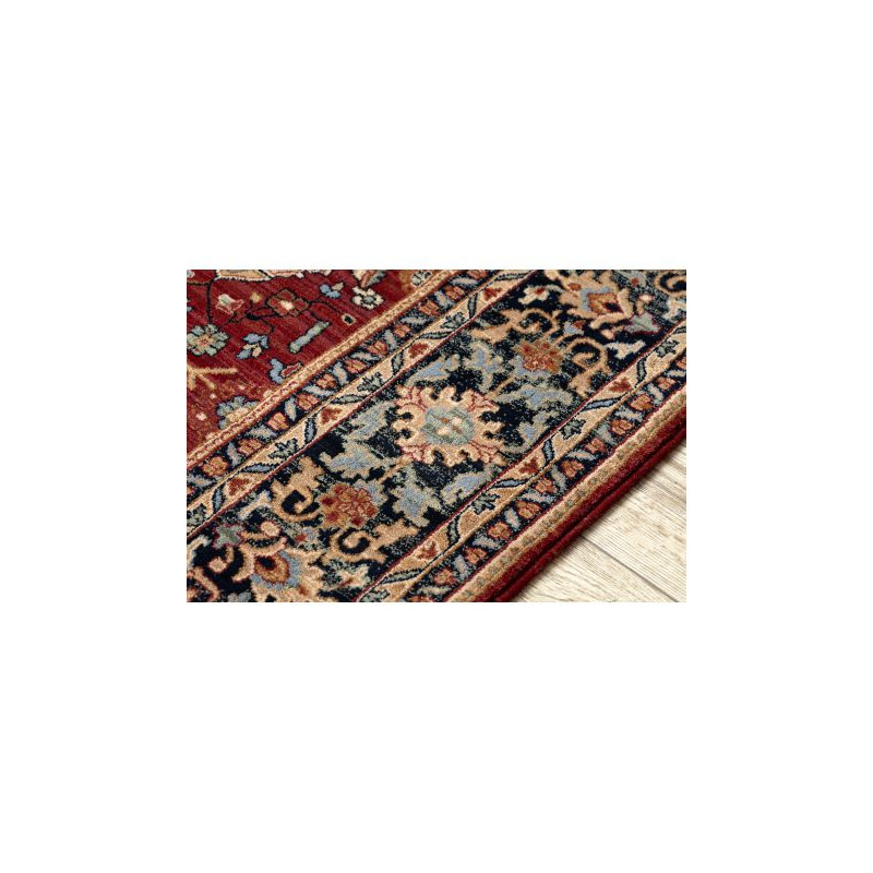 Dywan KESHAN Frędzle, orientalny klasyczny 7522/53588 beż / bordo / granat 160x230cm