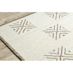 Dywan PURE Kwadraty geometryczny 5842-17731 krem / beż 120x160cm