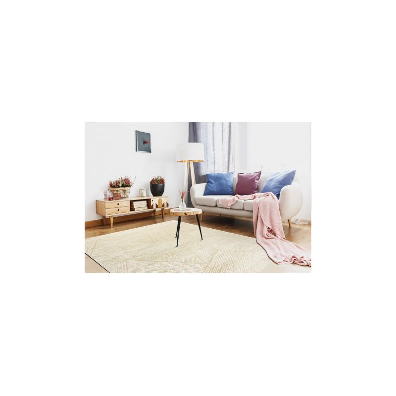 Dywan PURE geometryczny 5843-17733 krem 120x160cm Dywan PURE geometryczny 5843-17733 krem 120x160cm