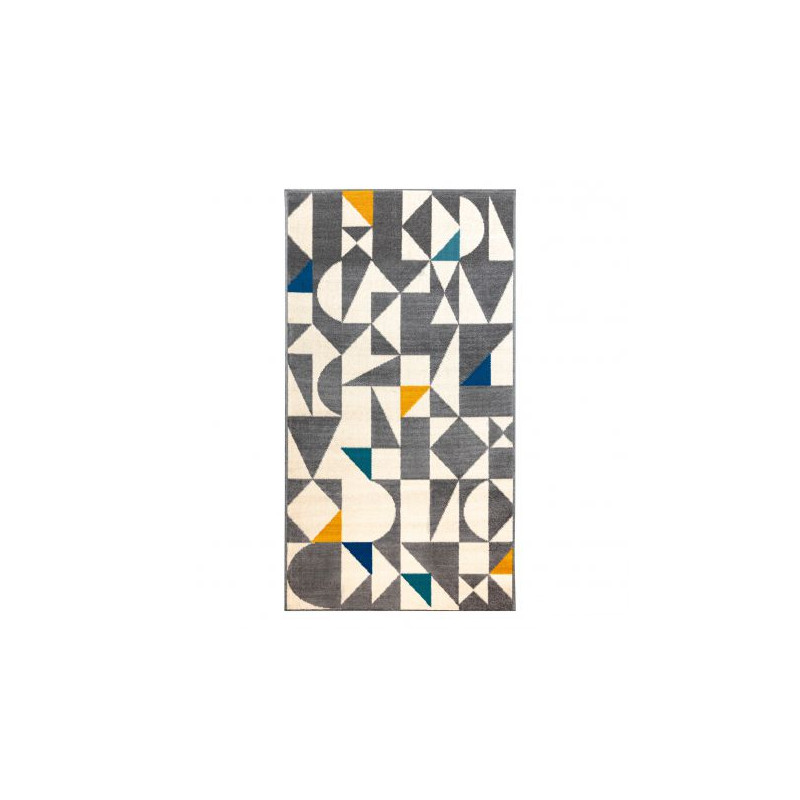 Dywan GINA 21243651 geometryczny beż / szary 80x150cm Dywan GINA 21243651 geometryczny beż / szary 80x150cm