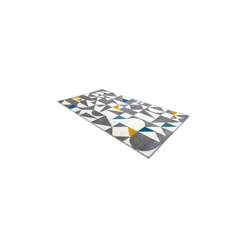 Dywan GINA 21243651 geometryczny beż / szary 80x150cm Dywan GINA 21243651 geometryczny beż / szary 80x150cm