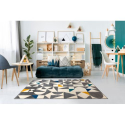 Dywan GINA 21243651 geometryczny beż / szary 80x150cm Dywan GINA 21243651 geometryczny beż / szary 80x150cm