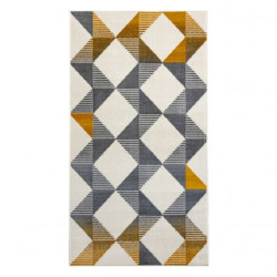 Dywan GINA 21245861 Zygzak geometryczny beż / szary 80x150cm