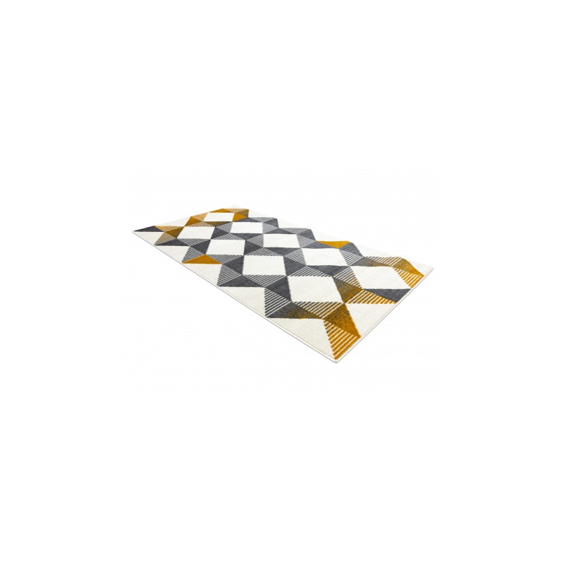 Dywan GINA 21245861 Zygzak geometryczny beż / szary 80x150cm Dywan GINA 21245861 Zygzak geometryczny beż / szary 80x150cm