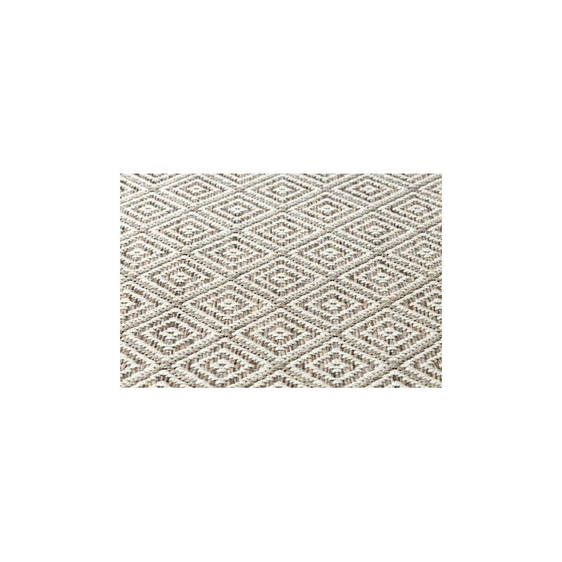 Dywan SZNURKOWY SIZAL BOHO 46299651 Romby beż 160x230cm