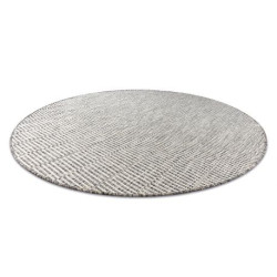 Dywan SZNURKOWY SIZAL LOFT 21198 koło BOHO kość słoniowa/srebrny/taupe koło 160cm