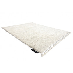 Dywan BERBER 9000 krem Frędzle berberyjski marokański shaggy 160x220cm