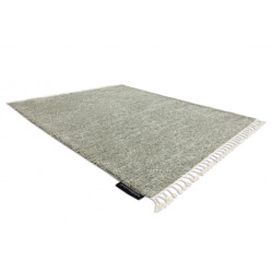 Dywan BERBER 9000 zielony Frędzle berberyjski marokański shaggy 80x150cm