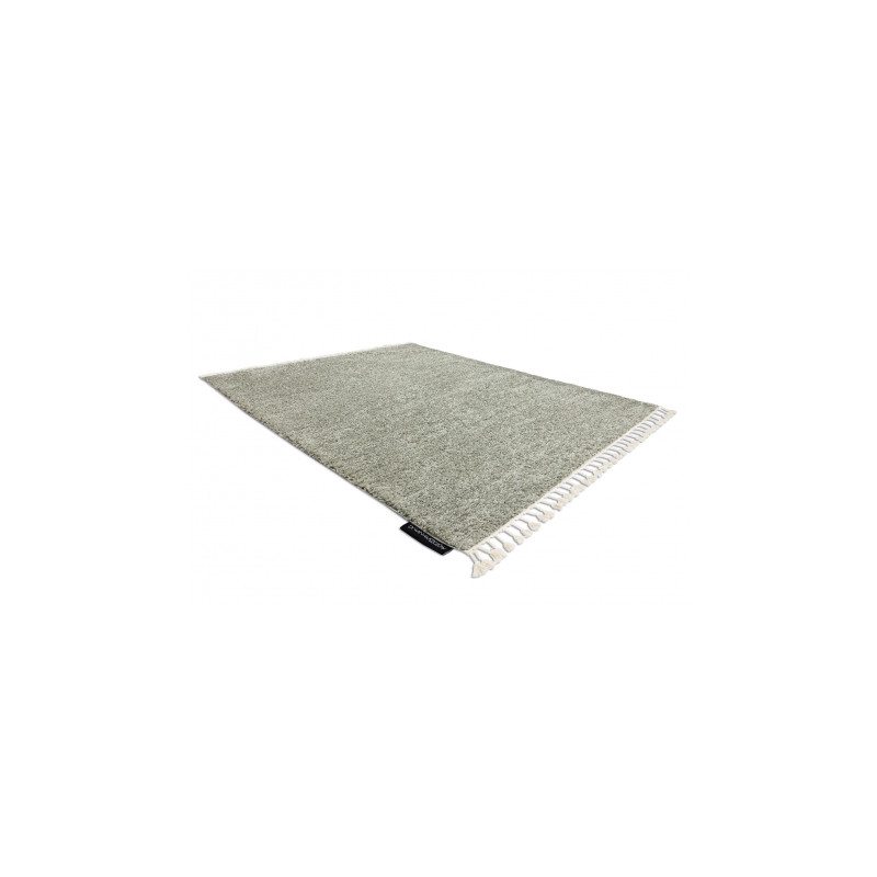 Dywan BERBER 9000 zielony Frędzle berberyjski marokański shaggy 240x330cm Dywan BERBER 9000 zielony Frędzle berberyjski marokański shaggy 240x330cm