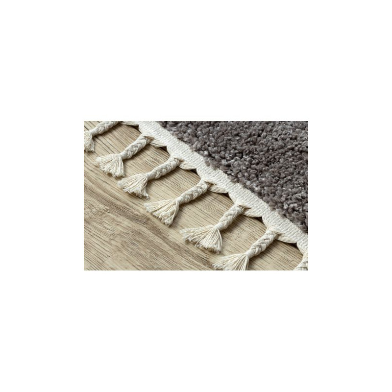 Dywan BERBER 9000 brązowy Frędzle berberyjski marokański shaggy 160x220cm Dywan BERBER 9000 brązowy Frędzle berberyjski marokański shaggy 160x220cm