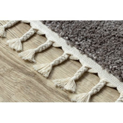 Dywan BERBER 9000 brązowy Frędzle berberyjski marokański shaggy 180x270cm
