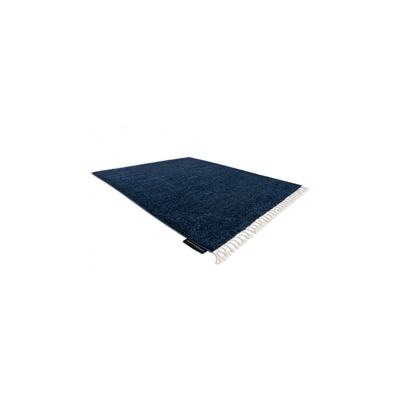 Dywan BERBER 9000 granatowy Frędzle berberyjski marokański shaggy 180x270cm Dywan BERBER 9000 granatowy Frędzle berberyjski marokański shaggy 180x270cm