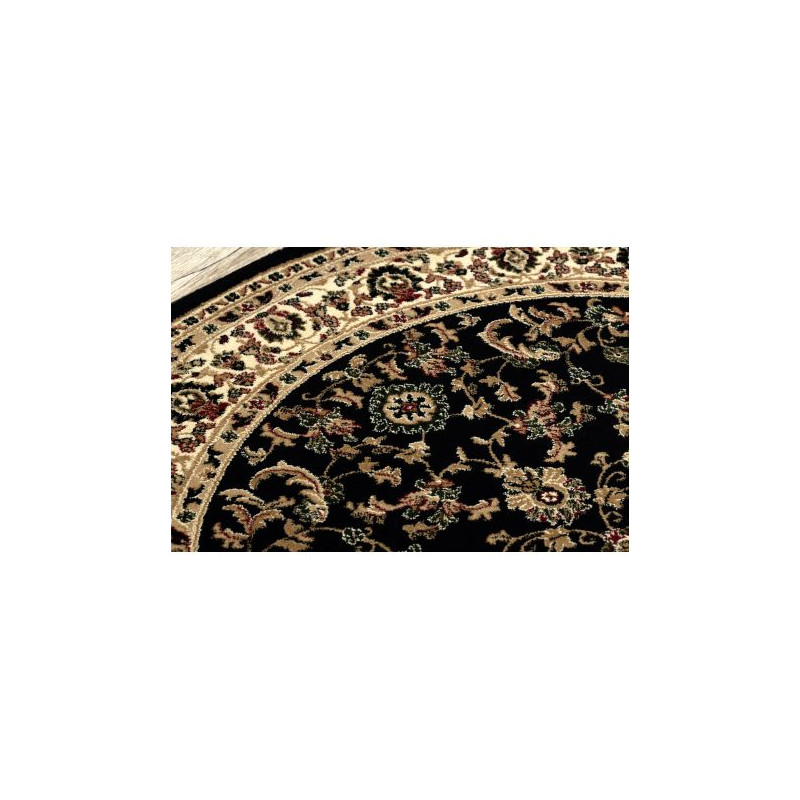 Dywan ROYAL ADR owal wzór 1745 czarny  100x180cm
