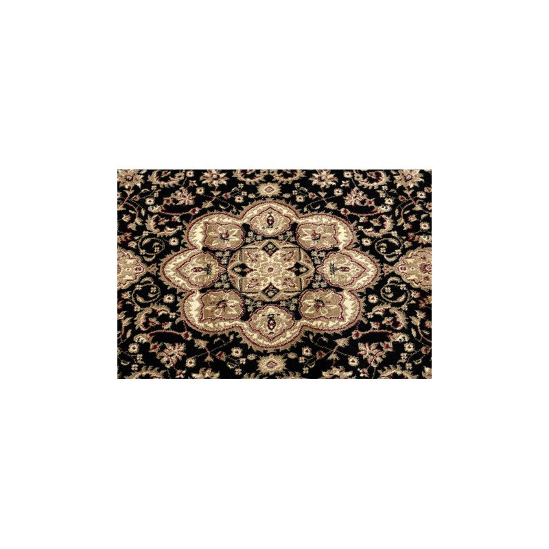 Dywan ROYAL ADR owal wzór 521 czarny 150x250cm Dywan ROYAL ADR owal wzór 521 czarny 150x250cm