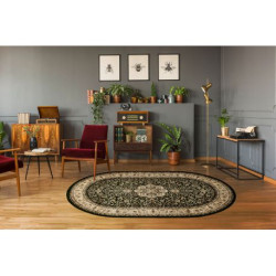 Dywan ROYAL ADR owal wzór 521 zielony 150x250cm