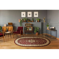 Dywan ROYAL ADR owal wzór 521 bordo 200x290cm Dywan ROYAL ADR owal wzór 521 bordo 200x290cm