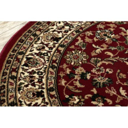 Dywan ROYAL ADR koło wzór 1745 bordo koło 150cm Dywan ROYAL ADR koło wzór 1745 bordo koło 150cm