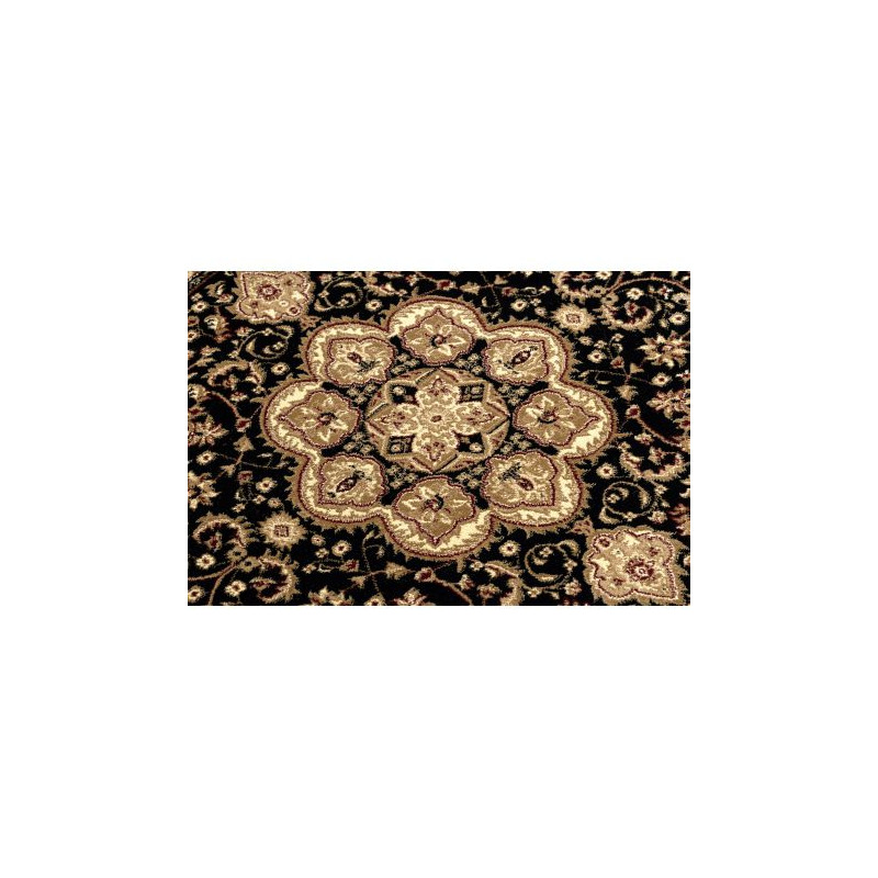 Dywan ROYAL ADR koło wzór 521 czarny  koło 120cm