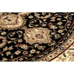 Dywan ROYAL ADR koło wzór 521 czarny  koło 120cm