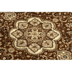 Dywan ROYAL ADR koło wzór 521 brązowy koło 120cm