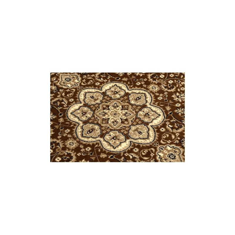 Dywan ROYAL ADR koło wzór 521 brązowy koło 120cm