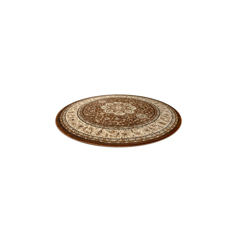 Dywan ROYAL ADR koło wzór 521 brązowy koło 150cm Dywan ROYAL ADR koło wzór 521 brązowy koło 150cm
