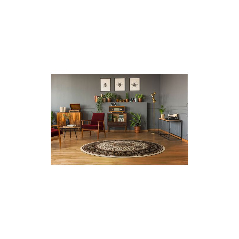 Dywan ROYAL ADR koło wzór 521 karmelowy koło 120cm