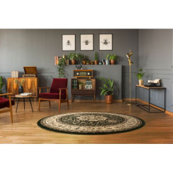Dywan ROYAL ADR koło wzór 521 zielony koło 120cm