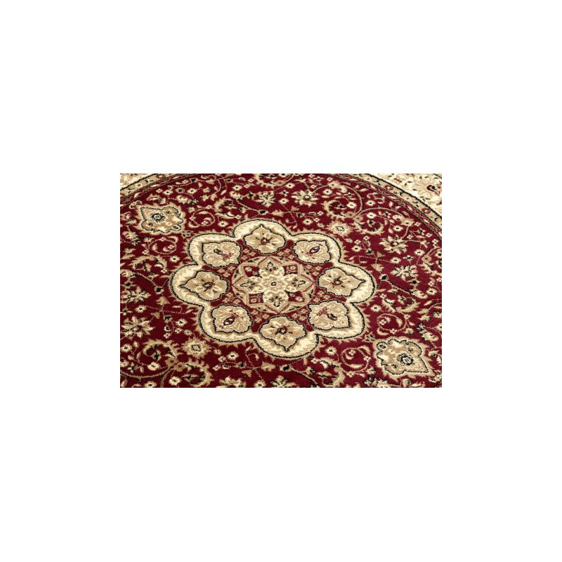 Dywan ROYAL ADR koło wzór 521 bordo koło 150cm
