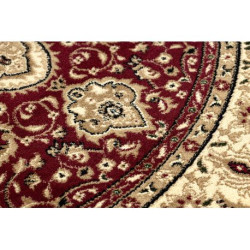 Dywan ROYAL ADR koło wzór 521 bordo koło 150cm