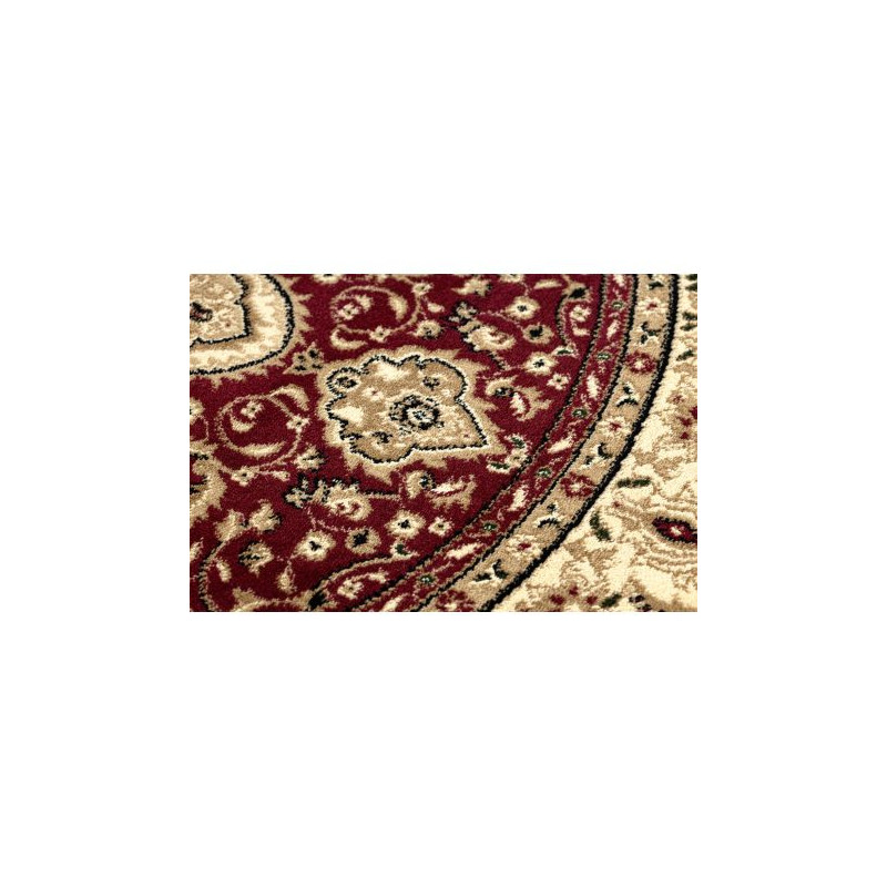 Dywan ROYAL ADR koło wzór 521 bordo koło 150cm