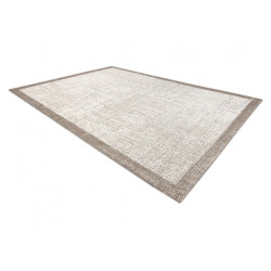 DYWAN SZNURKOWY SIZAL FLOORLUX 20401 Ramka szampański / taupe 200x290cm
