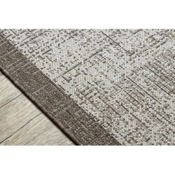 DYWAN SZNURKOWY SIZAL FLOORLUX 20401 Ramka szampański / taupe 200x290cm