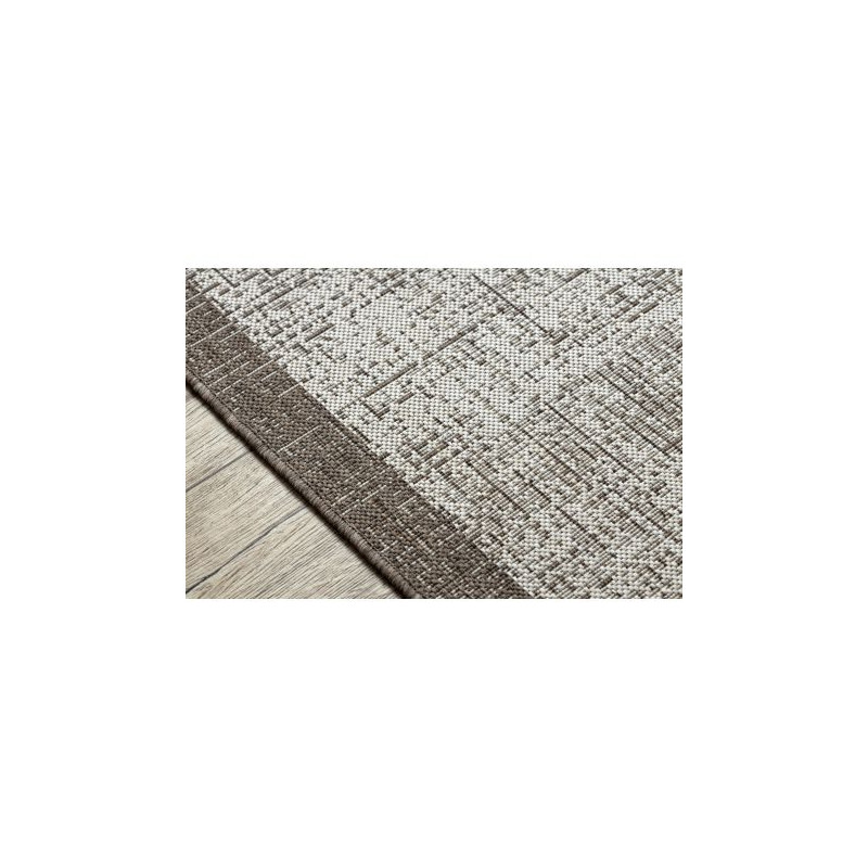 DYWAN SZNURKOWY SIZAL FLOORLUX 20401 Ramka szampański / taupe 200x290cm