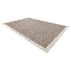 DYWAN SZNURKOWY SIZAL FLOORLUX 20401 Ramka taupe / szampański 140x200cm