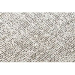 DYWAN SZNURKOWY SIZAL FLOORLUX KOŁO 20401 Ramka szampański / taupe koło 120cm