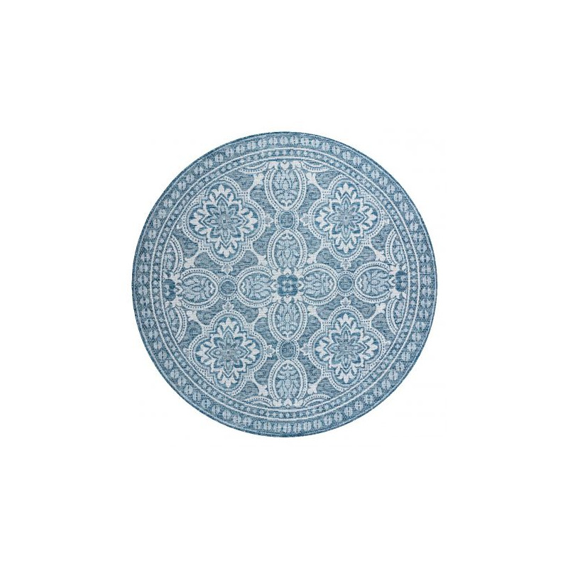 Dywan SZNURKOWY SIZAL LOFT 21193 koło BOHO kość słoniowa/srebrny/niebieski koło 160cm Dywan SZNURKOWY SIZAL LOFT 21193 koło BOHO kość słoniowa/srebrny/niebieski koło 160cm