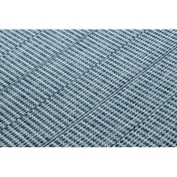 Dywan SZNURKOWY SIZAL LOFT 21198 koło BOHO kość słoniowa/srebrny/niebieski koło 160cm