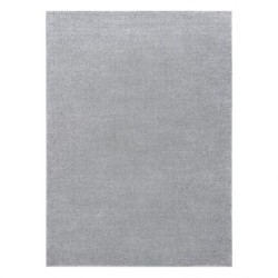 Dywan SOFT 2485 Jednolity, jednokolorowy srebrny 80x150cm