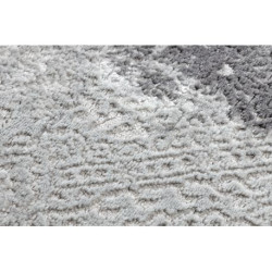 Dywan MEFE nowoczesny Koło 8731 Przecierany vintage - Strukturalny, dwa poziomy runa szary koło 100cm Dywan MEFE nowoczesny Koło 8731 Przecierany vintage - Strukturalny, dwa poziomy runa szary koło 100cm