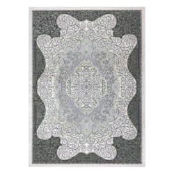Dywan OPERA 0A009A C90 47 Ornament - Strukturalny, dwa poziomy runa kość słoniowa / zielony 160x230cm