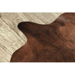Dywan Sztuczna Skóra Bydlęca, Krowa G5067-3 Brązowa skórka 180x220cm