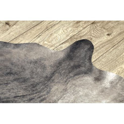 Dywan Sztuczna Skóra Bydlęca, Krowa G5067-4 Szara skórka 100x150cm