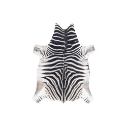 Dywan Sztuczna Skóra Zebra G5128-1 Biało-czarna