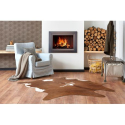 Dywan Sztuczna Skóra Bydlęca, Krowa G5070-2 Brązowo-biała skórka 155x195cm
