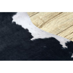 Dywan Sztuczna Skóra Bydlęca, Krowa G5070-3 Czarno-biała skórka 155x195cm