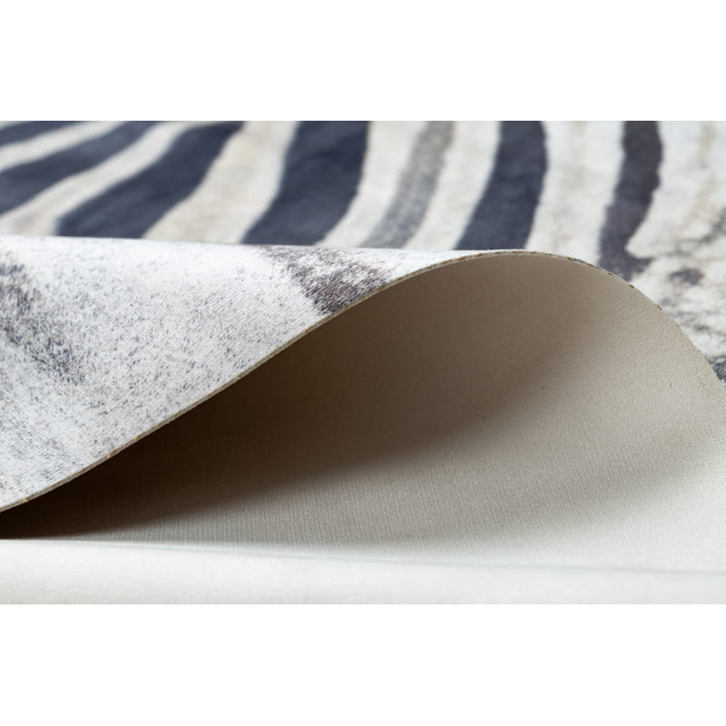 Dywan Sztuczna Skóra Zebra G5128-1 Biało-czarna