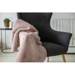 Dywan NEW DOLLY skórka G4337 róż IMITACJA FUTRA KRÓLIKA 100x160cm