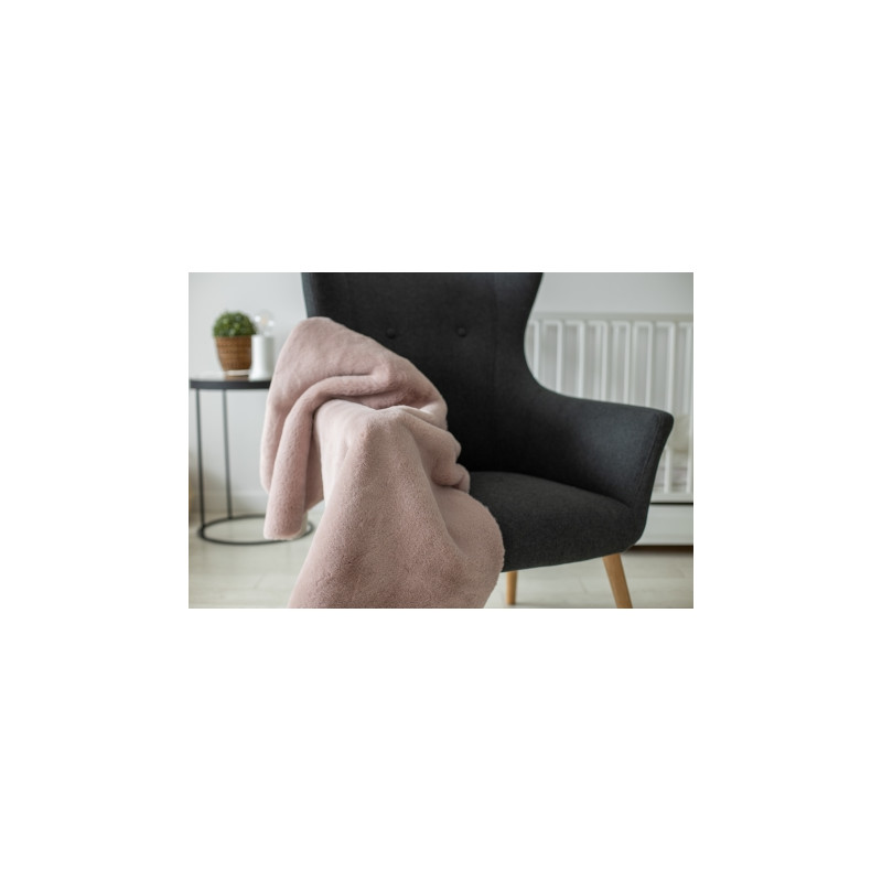 Dywan NEW DOLLY skórka G4337 róż IMITACJA FUTRA KRÓLIKA 100x160cm