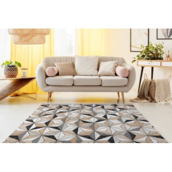 Dywan SZNURKOWY SIZAL COOPER Mozaika, Trójkąty 22222 ecru / czarny 120x170cm Dywan SZNURKOWY SIZAL COOPER Mozaika, Trójkąty 22222 ecru / czarny 120x170cm